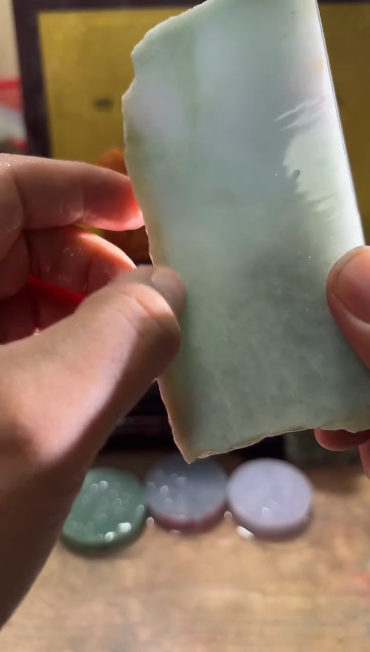 未镶嵌挂件翡翠A货常星7159