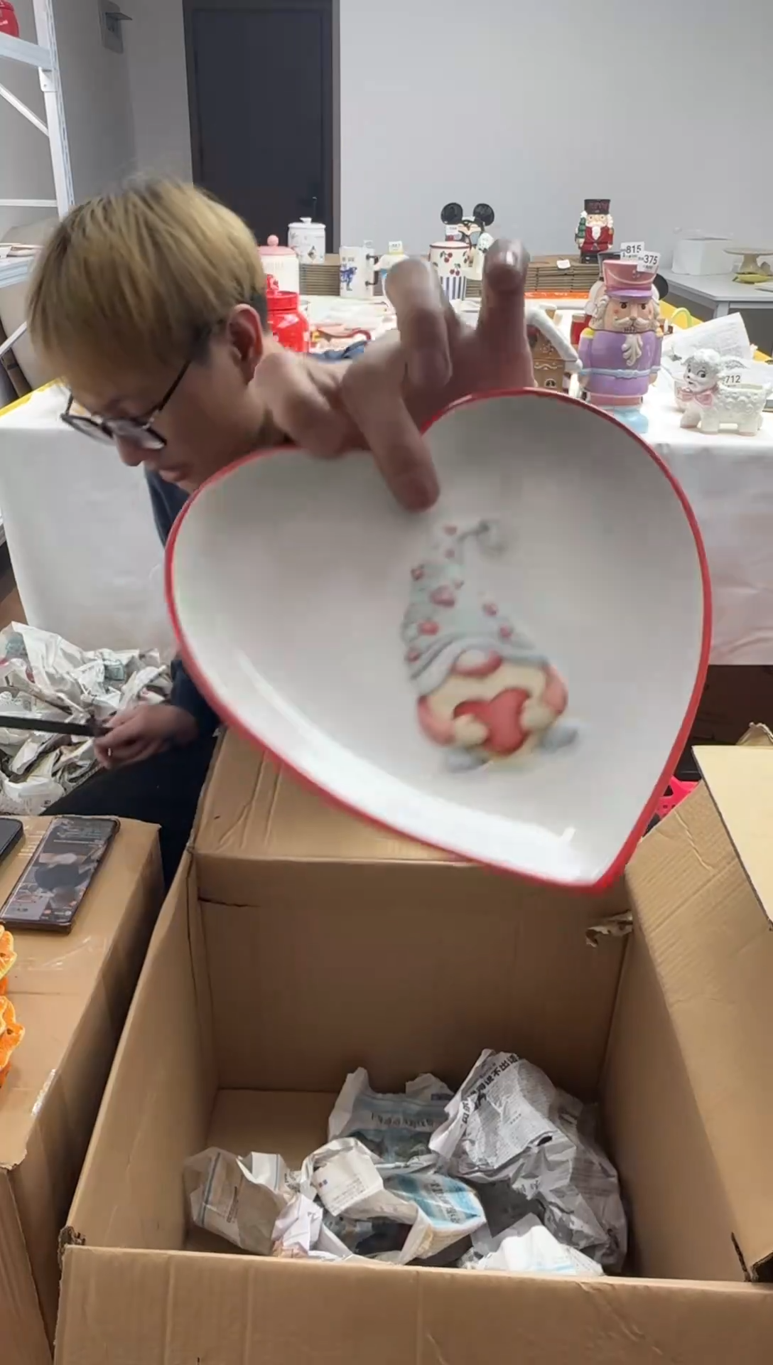 手工艺品琉璃满25包邮 微瑕陶瓷 不退不换