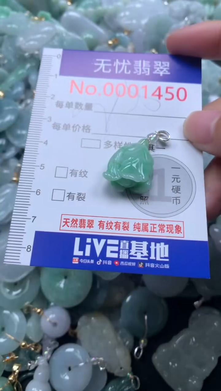 颈饰未镶嵌翡翠1450