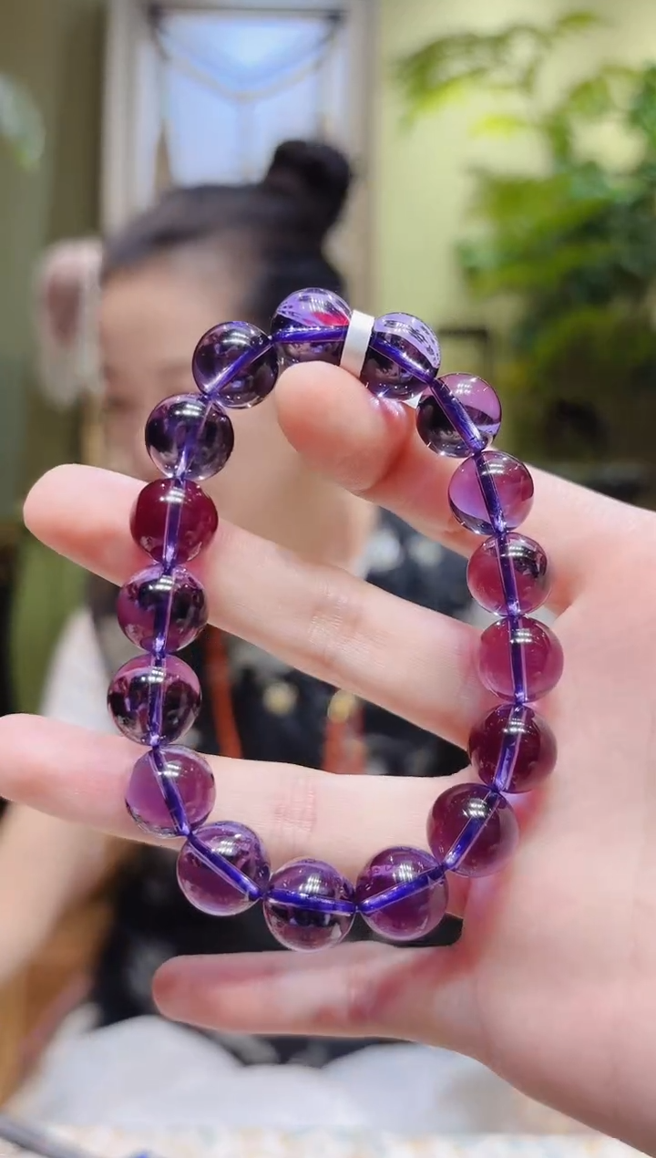 【闪购商品】水晶手串未镶嵌紫水晶手串Y12