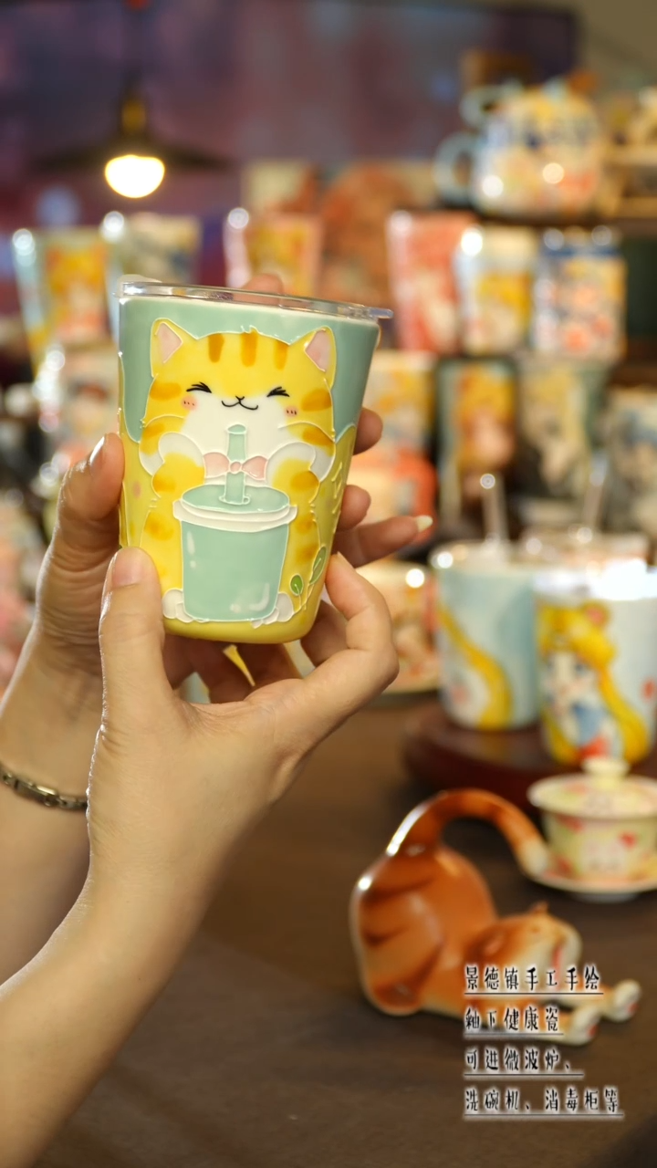 景德镇陶瓷手工手绘&A051