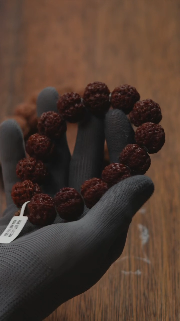 金刚菩提手串金刚菩提生态超头狠货19-20尺