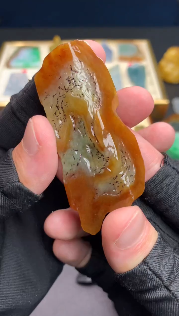 定制翡翠未镶嵌天然翡翠裸石 （含工费）