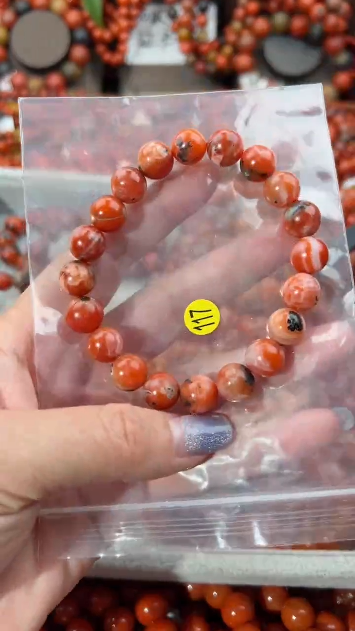 【闪购商品】南红玛瑙手串未镶嵌11