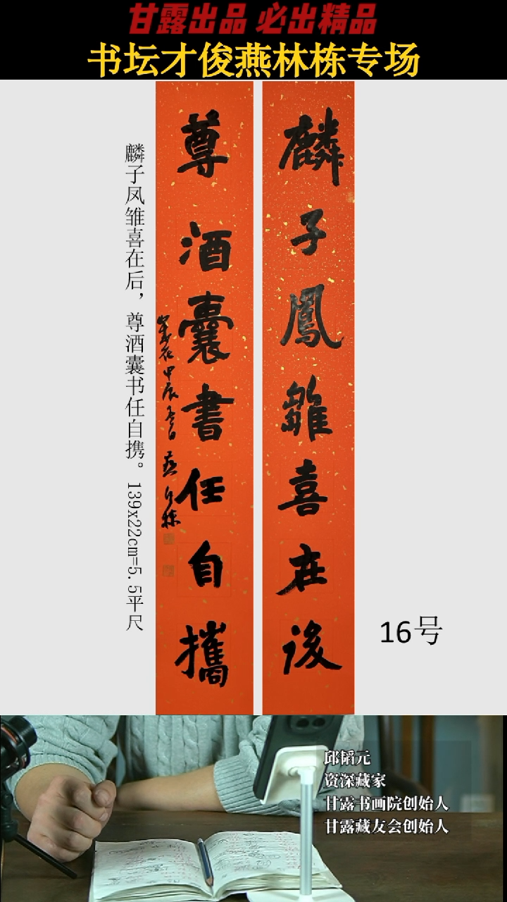 【闪购商品】书法燕林栋16号1592甘露美术馆