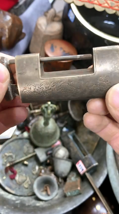 【闪购商品】一物一拍编号6号锁