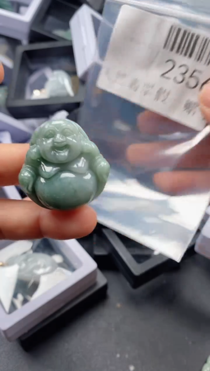 翡翠未镶嵌吊坠(不含链)2356