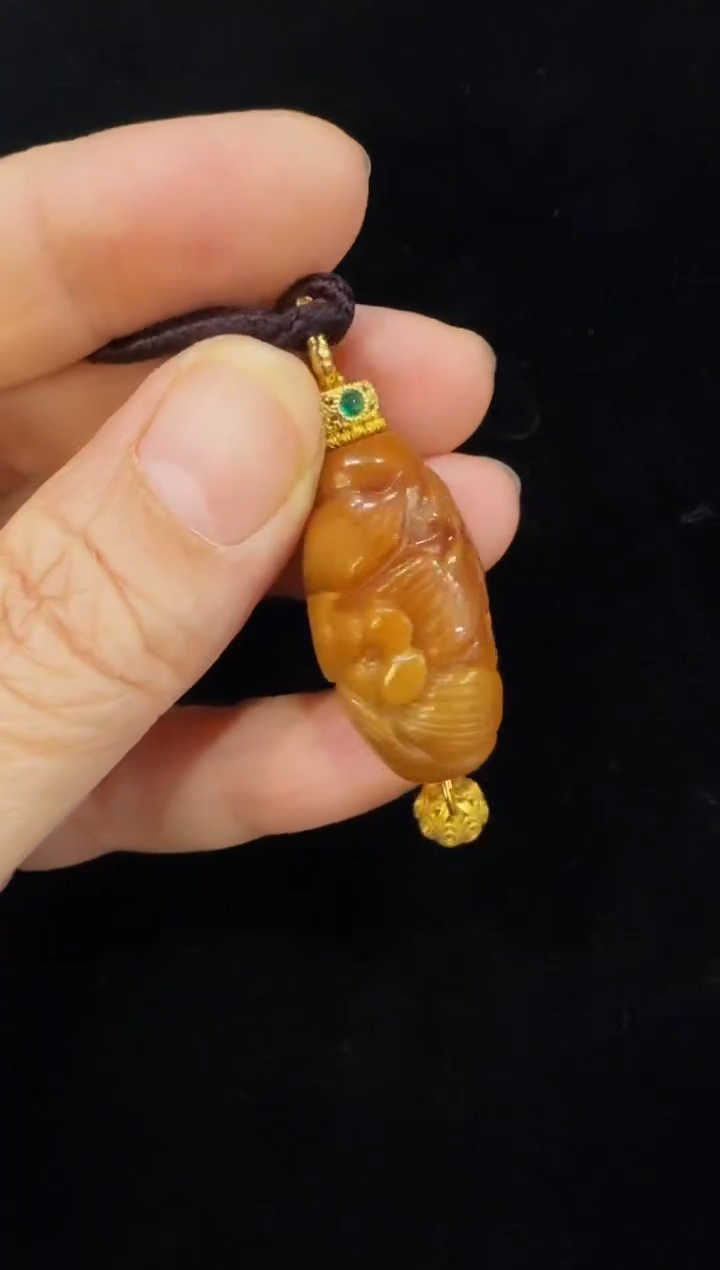 颈饰未镶嵌翡翠国风