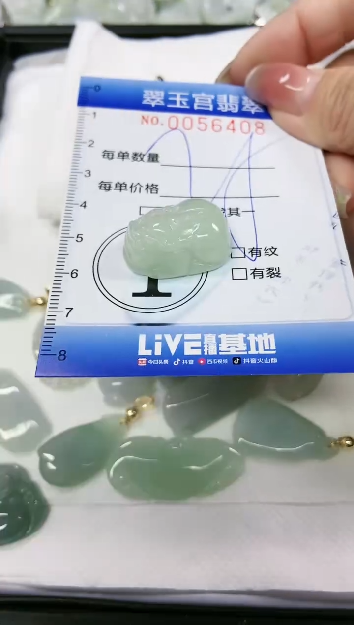 【闪购商品】翡翠颈饰未镶嵌闪购0056408