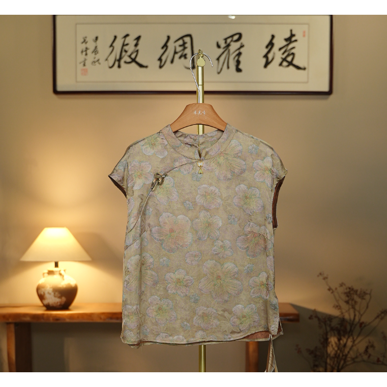 【云月弄影-国风衬衫】中式国风新中式衬衫0218