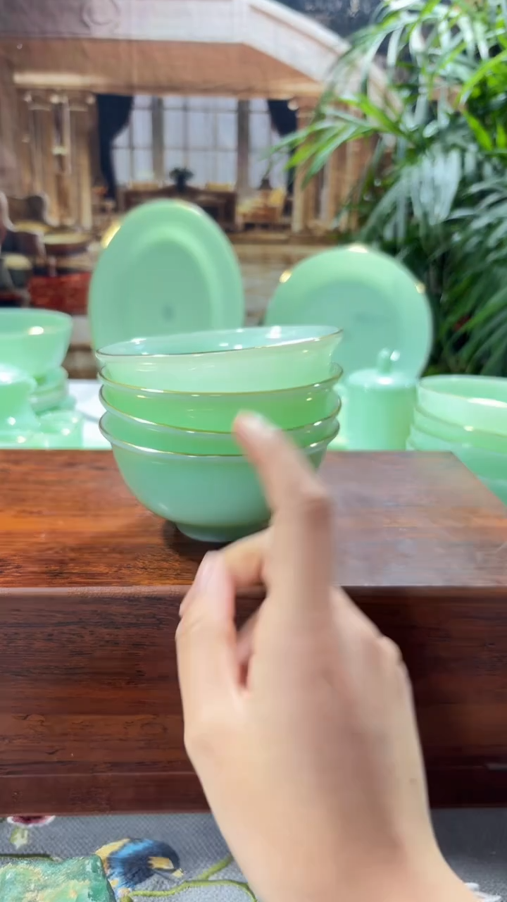 【闪购商品】...4.5英寸玉瓷碗4个口径11.5厘米