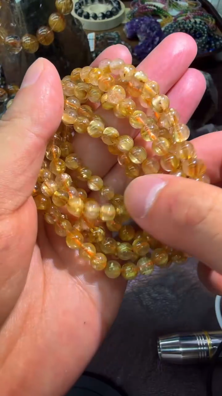 水晶手链未镶嵌A04手链多圈多样性发1