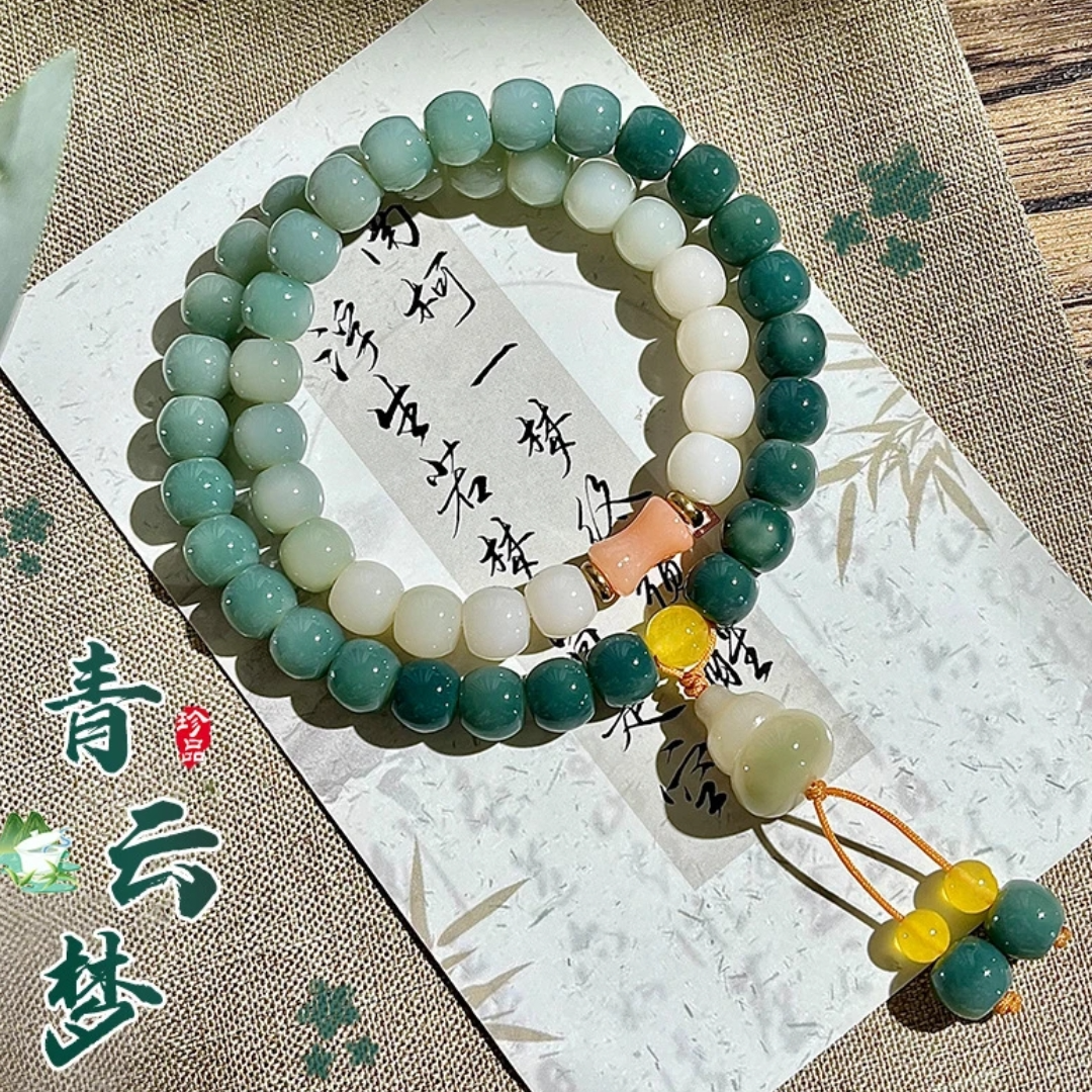 022 菩提精品双圈手串wy（无礼盒）