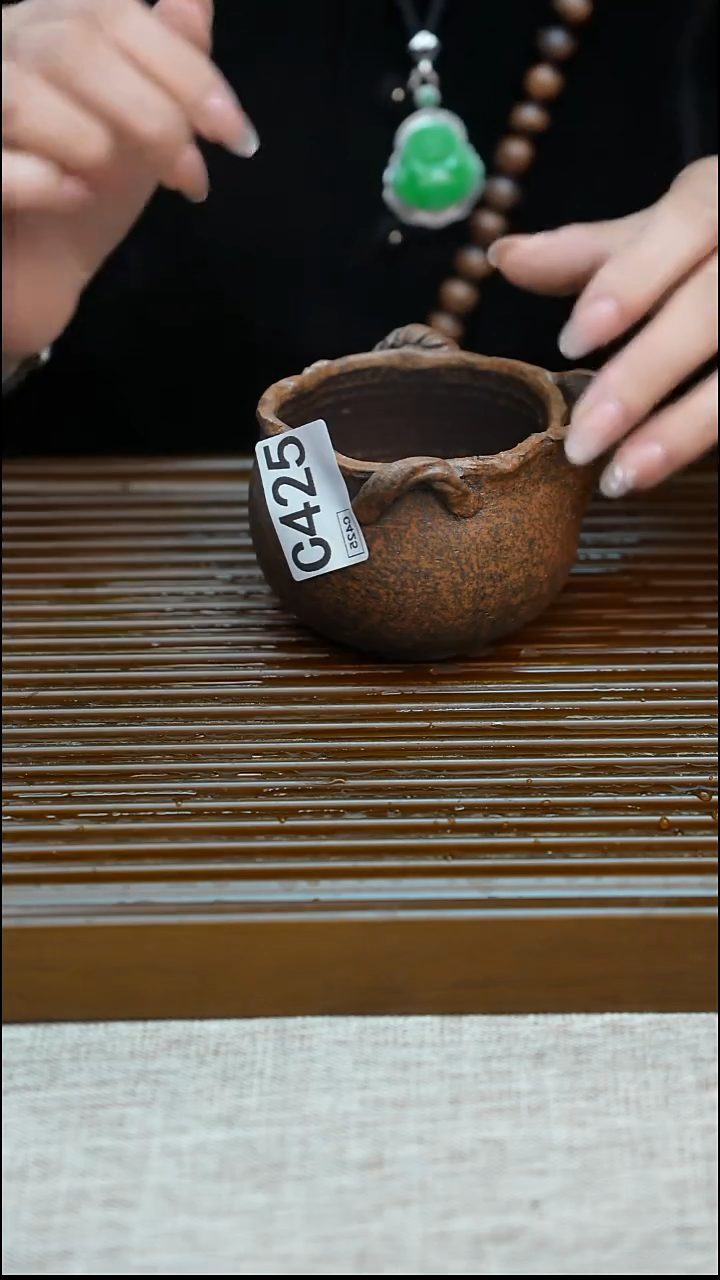 手工粗陶茶具每只不一样