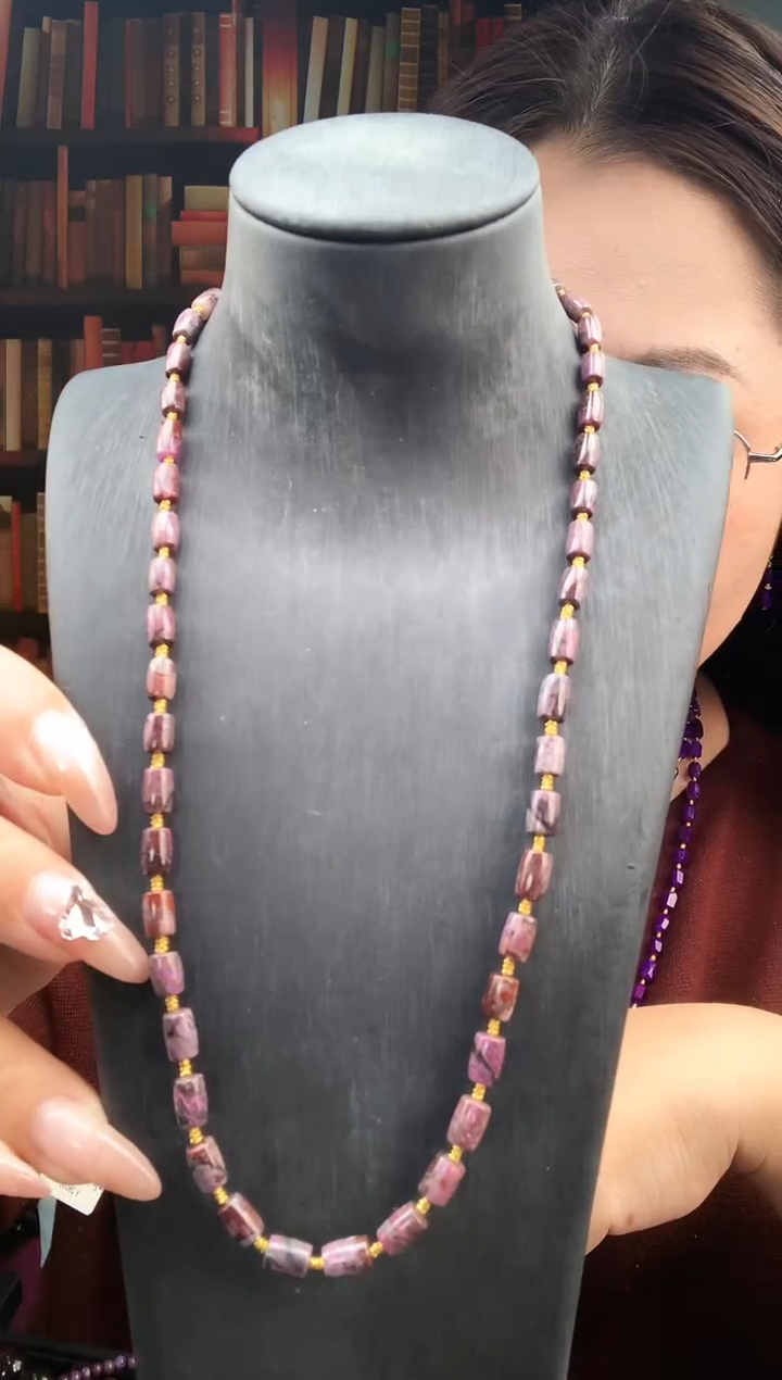 【闪购商品】苏纪石（舒俱来）项链18K金镶嵌.