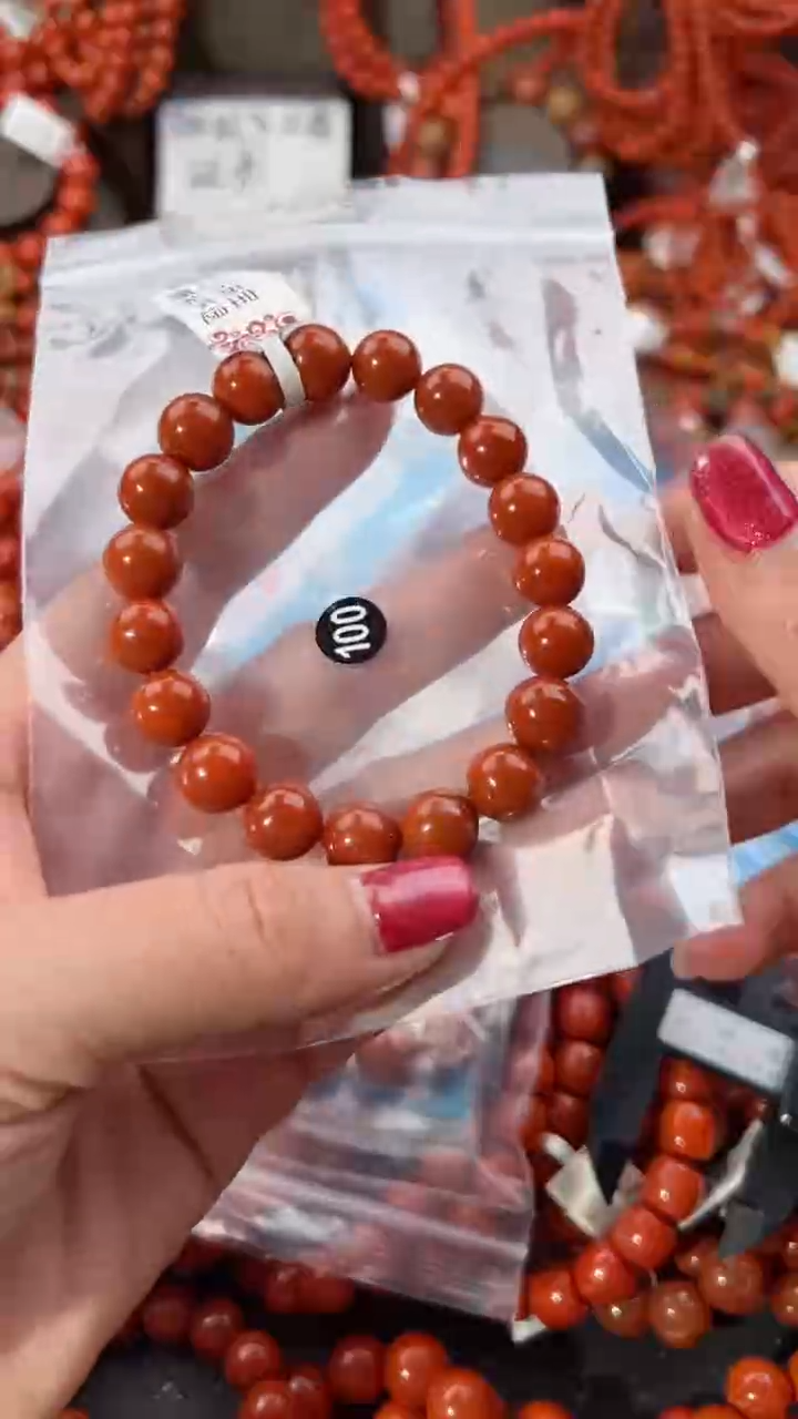 【闪购商品】南红玛瑙手串未镶嵌1