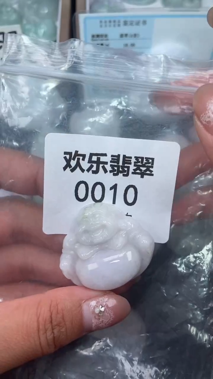 颈饰未镶嵌翡翠缅甸天然翡翠0010