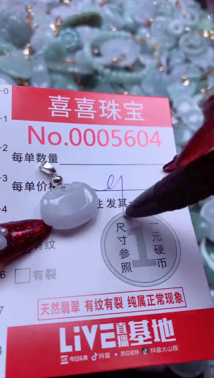 颈饰未镶嵌翡翠5604