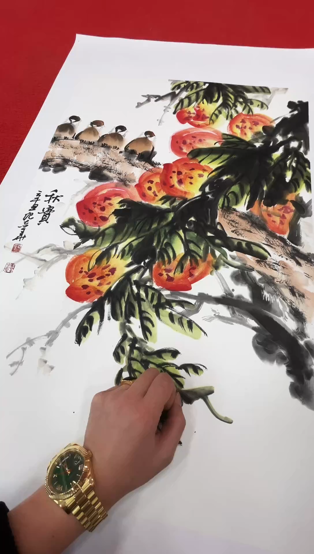 国画纪志华精品国画-1