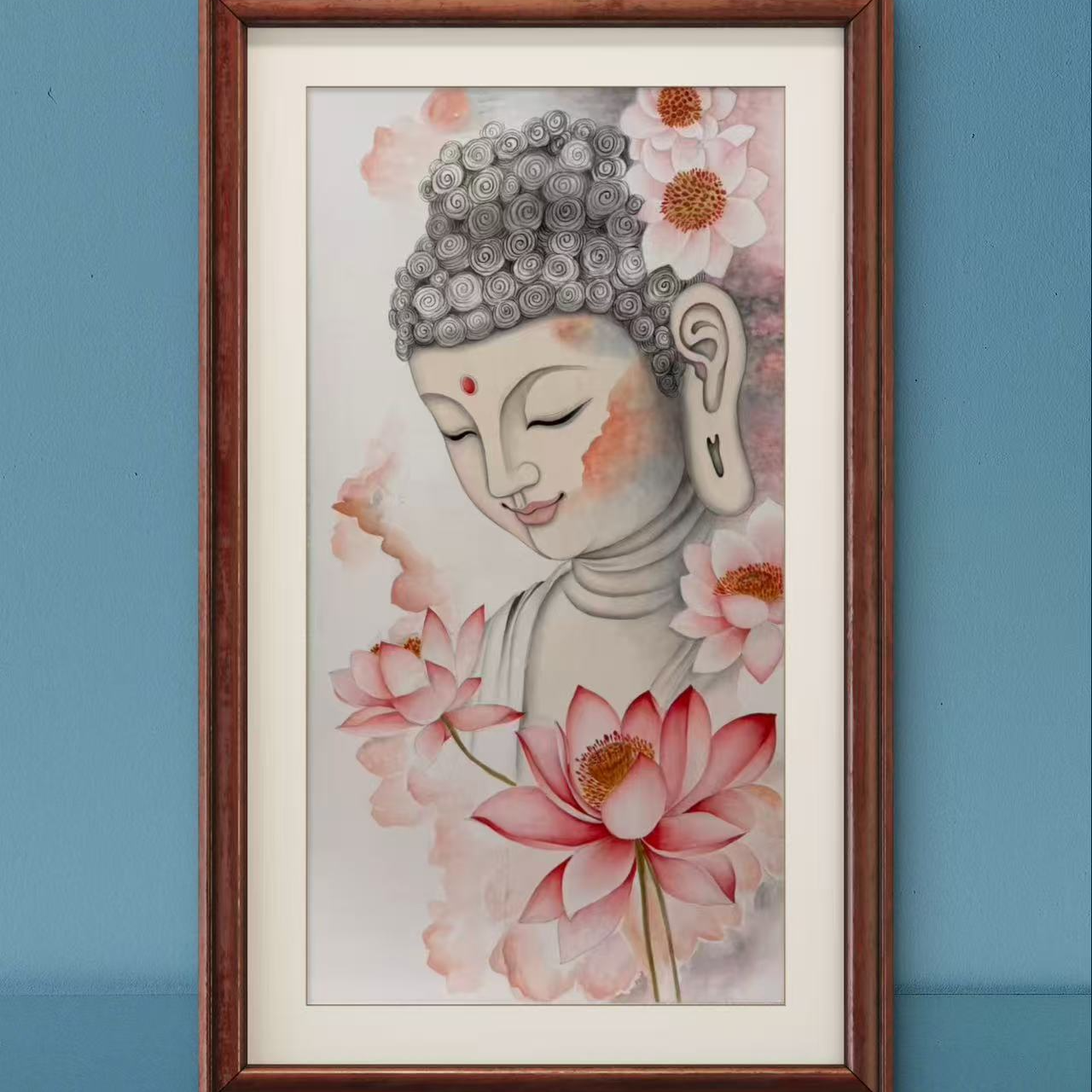 佛身-傅鸿义-书画作品