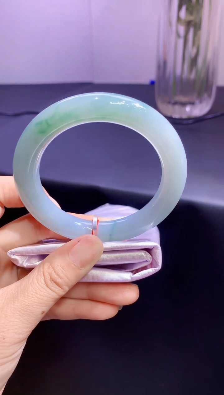 未镶嵌手镯翡翠翡翠手镯圈口56.1-t155 