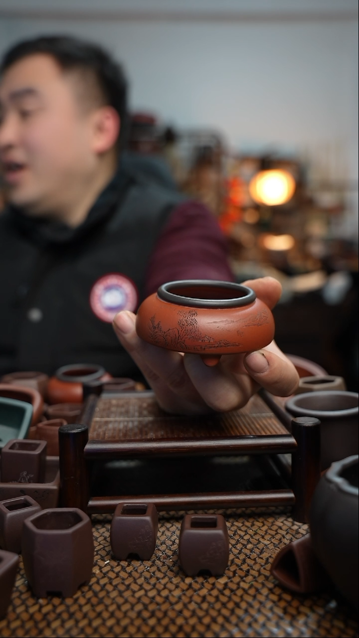 【闪购商品】紫砂花盆長木軒精品紫砂