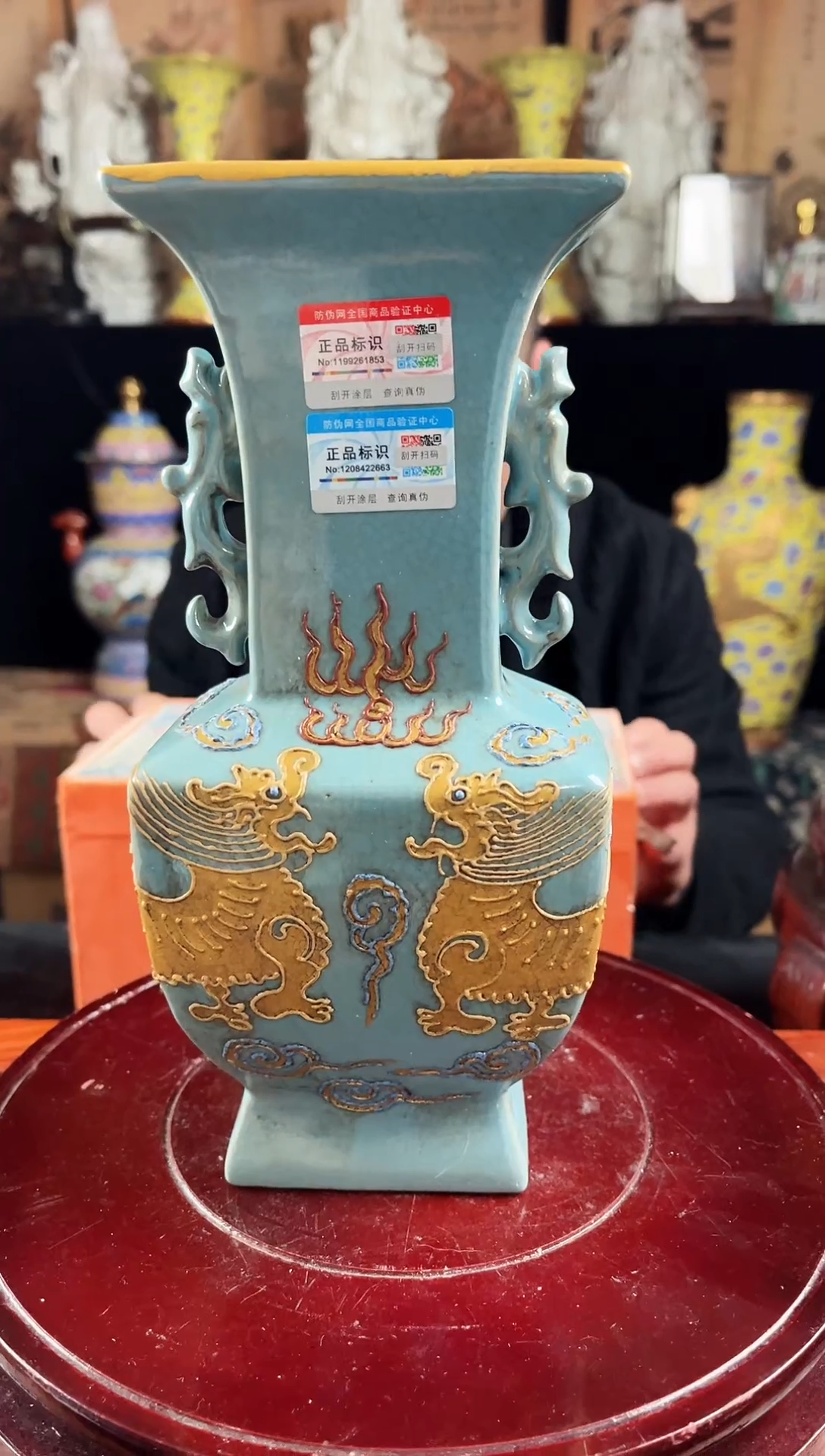 摆件陶景德镇陶瓷摆件D3