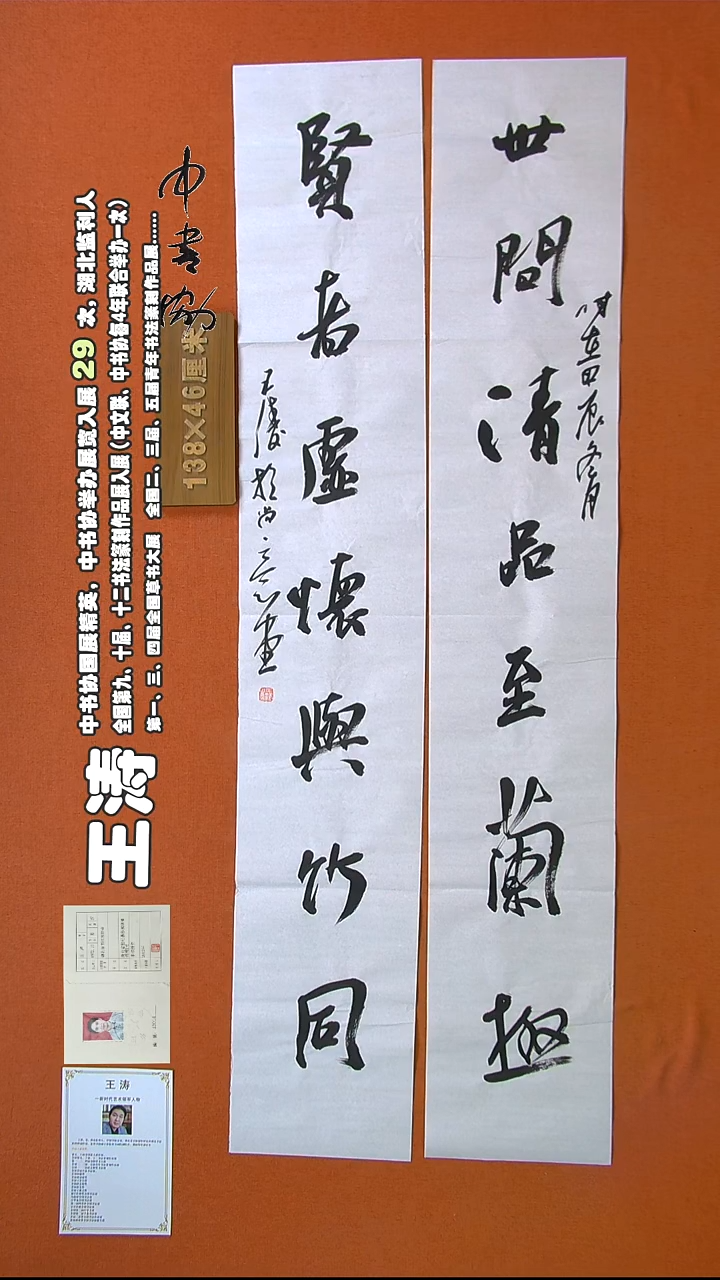 【闪购商品】书法365王涛书法作品