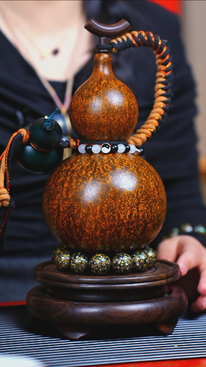 【闪购商品】JJ055迎元宵臻选大漆酒葫芦