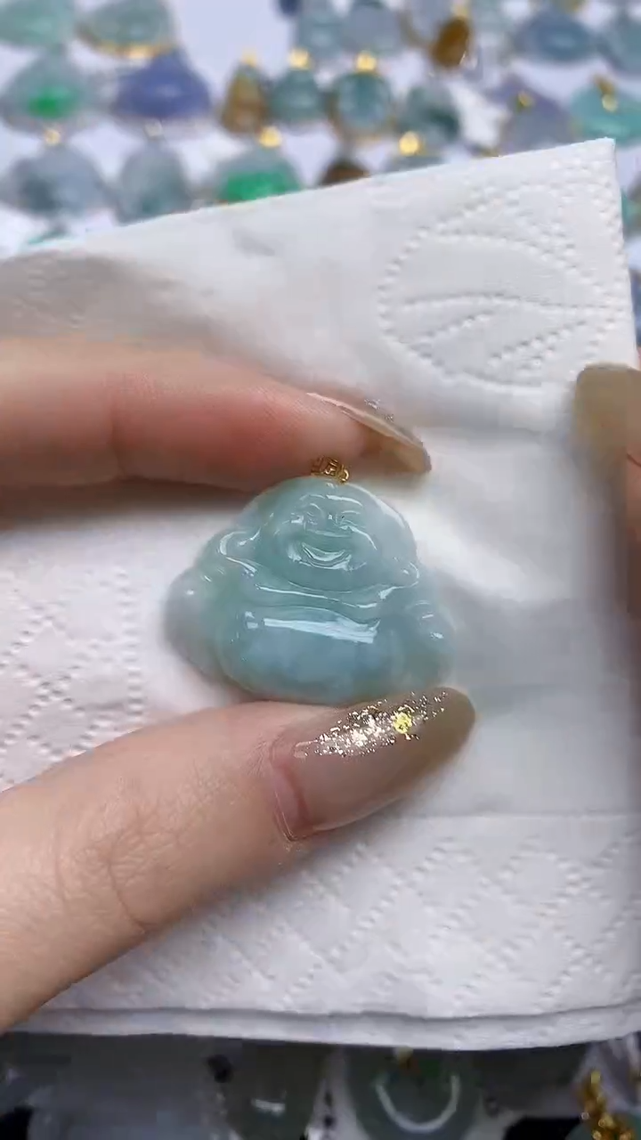 【闪购商品】翡翠颈饰未镶嵌天然A货翡翠 16