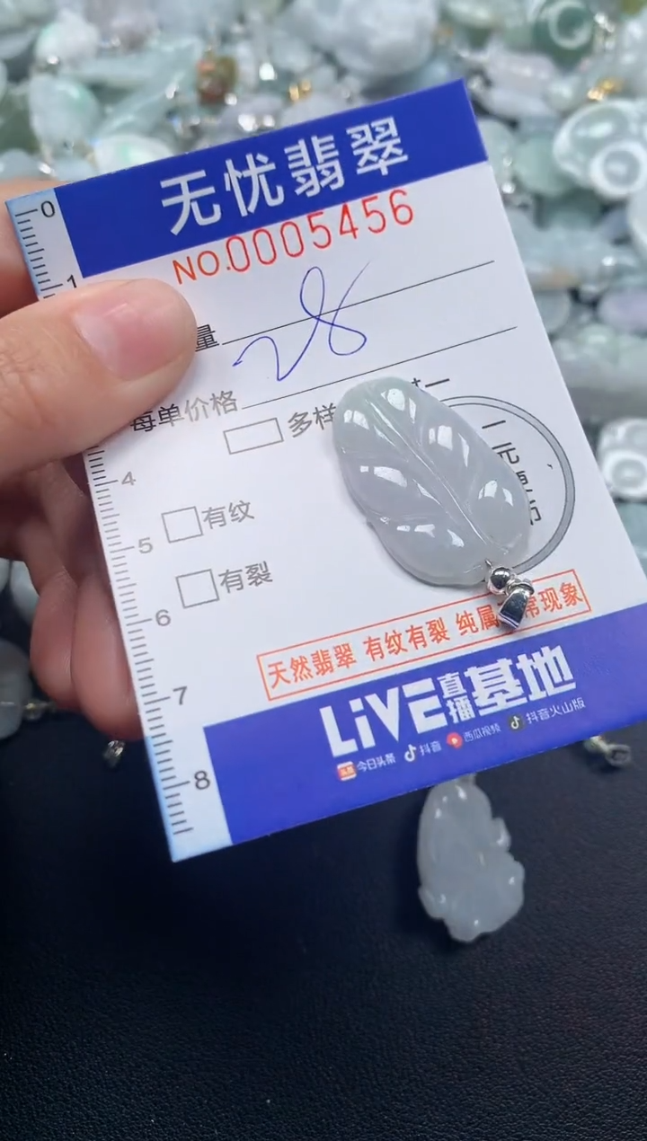 颈饰未镶嵌翡翠5456