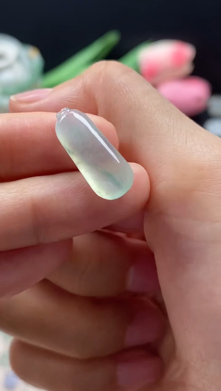 【闪购商品】翡翠颈饰未镶嵌翡翠冰晴福瓜