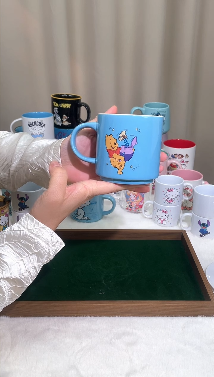 【闪购商品】陶瓷无盖款陶瓷马克杯