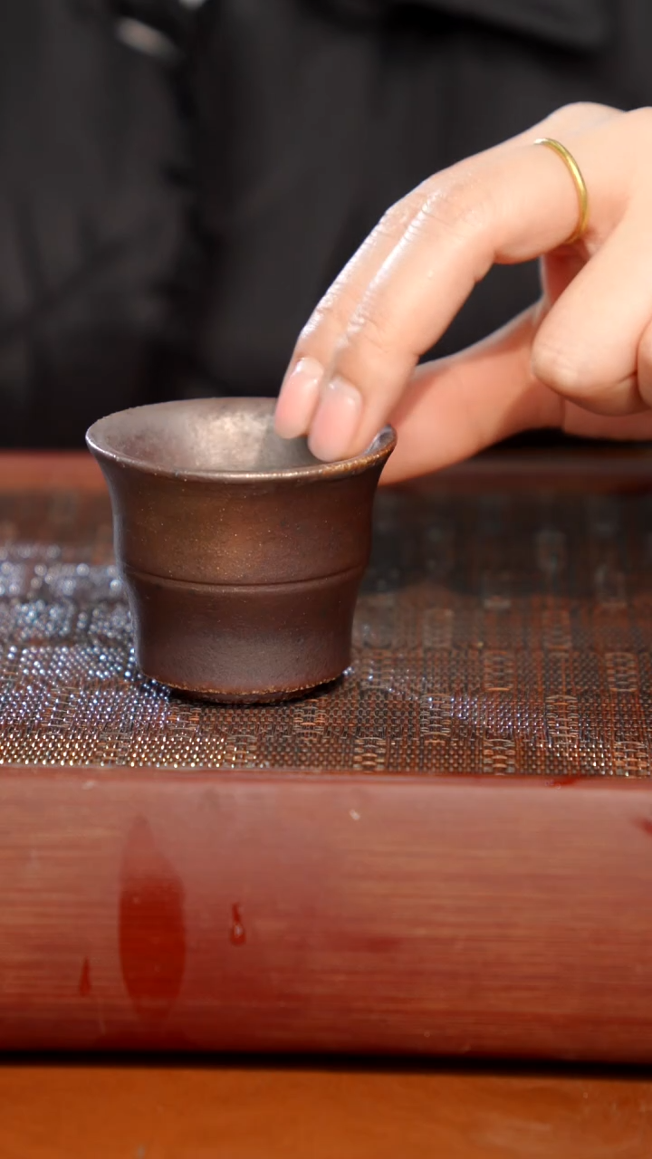 陶瓷奢瓷/瑞寅柴烧茶器（杯子）0688