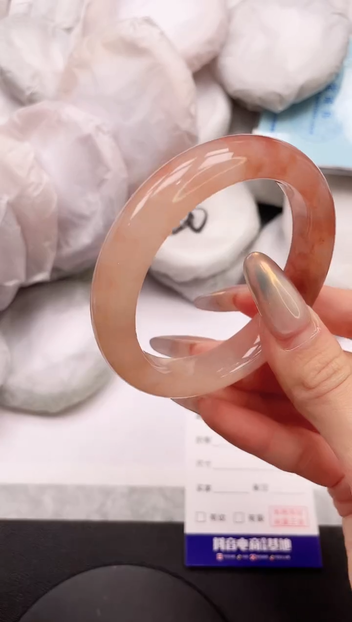 【闪购商品】石英质玉手镯未镶嵌2K271-56