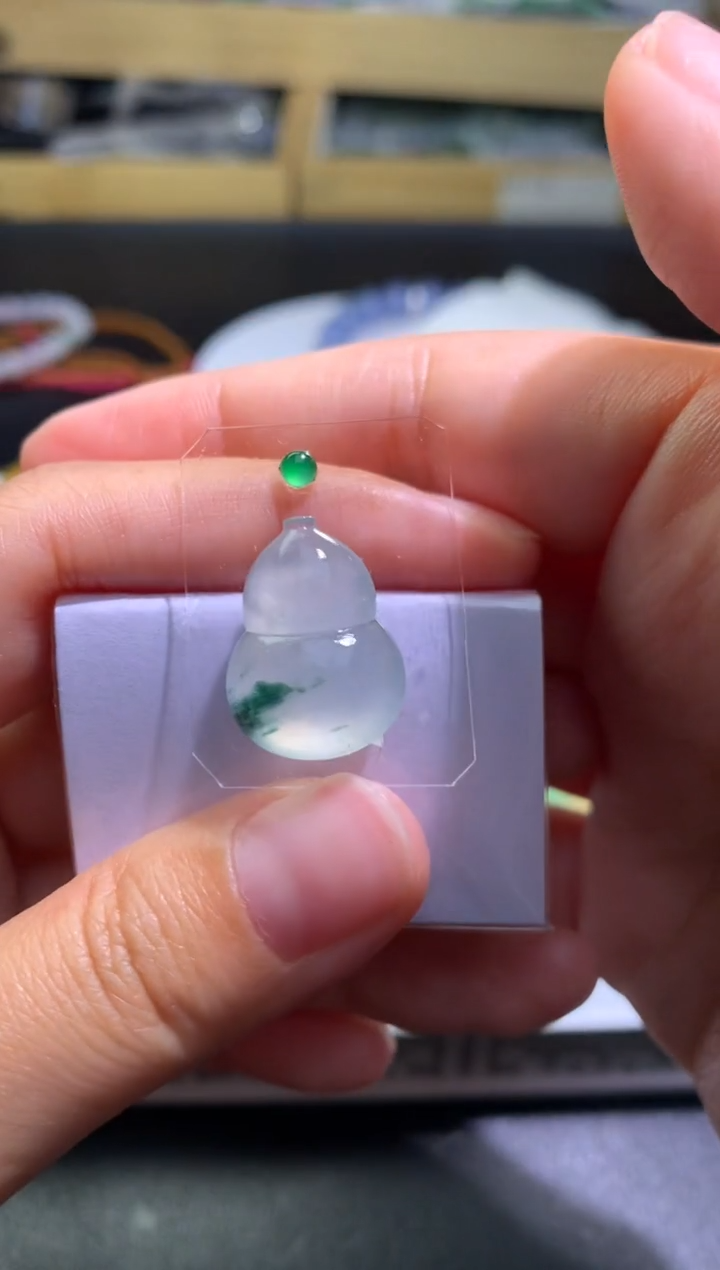 定制翡翠未镶嵌毛货