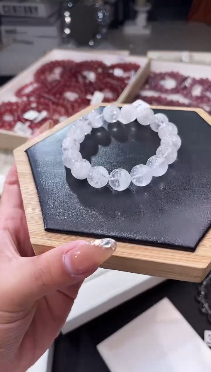 【闪购商品】水晶/未镶嵌5D雪花幽灵12mm/多样性发一