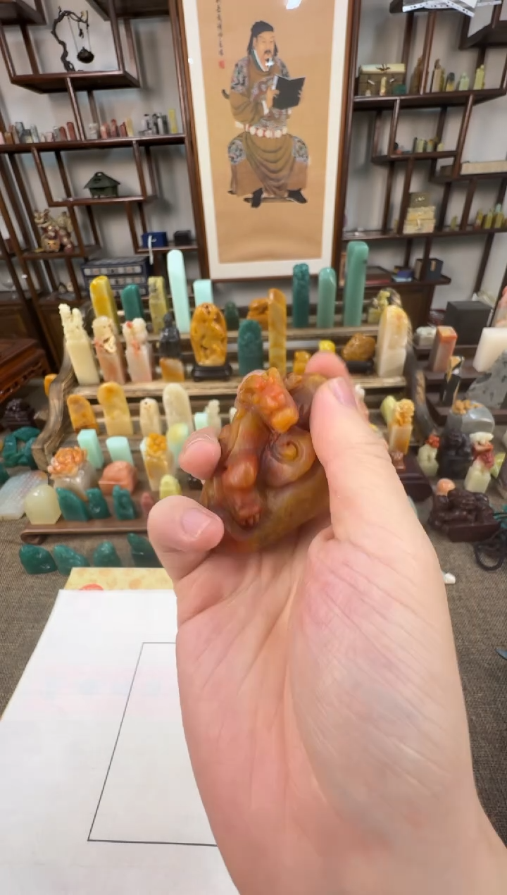 【闪购商品】寿山石印石编号编号微瑕A016