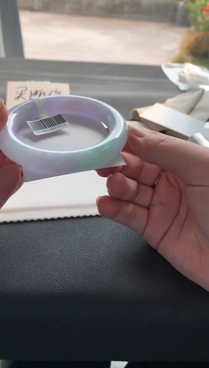 【闪购商品】翡翠手镯未镶嵌58圆条Y1322买断