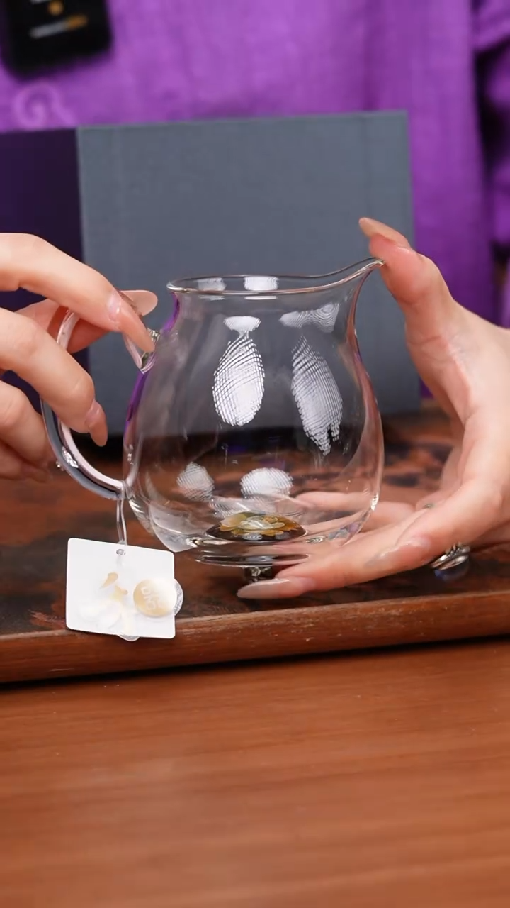 【闪购商品】禾器/花语清悦茶海/粉玉色