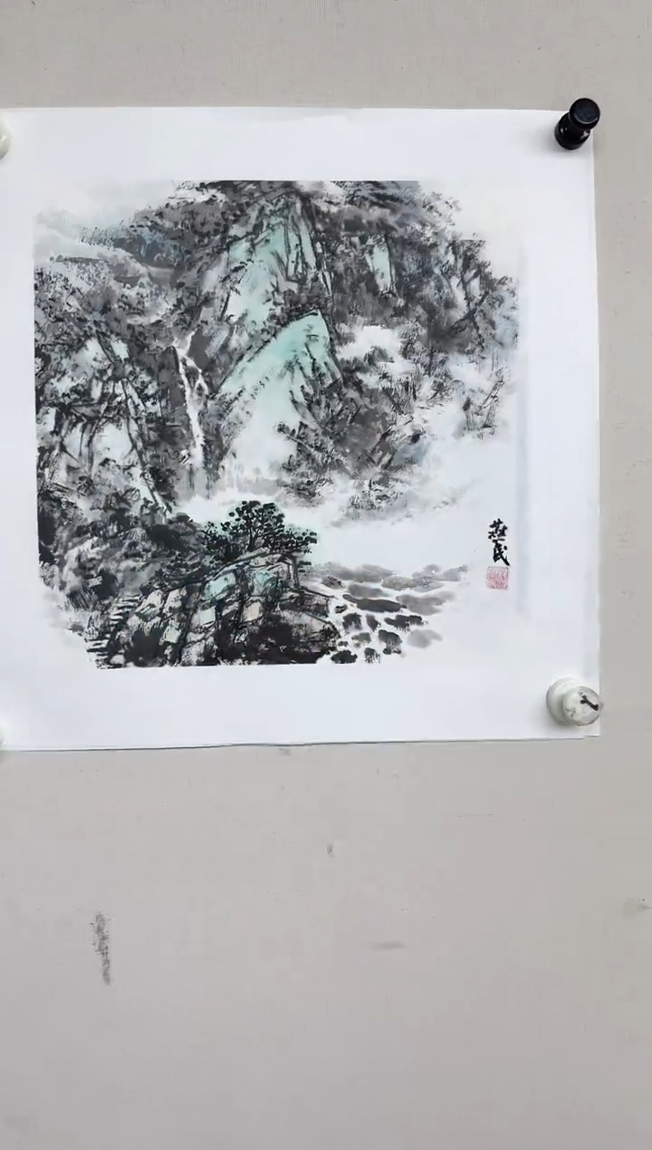 国画炳山艺术--杨燕民老师作品 