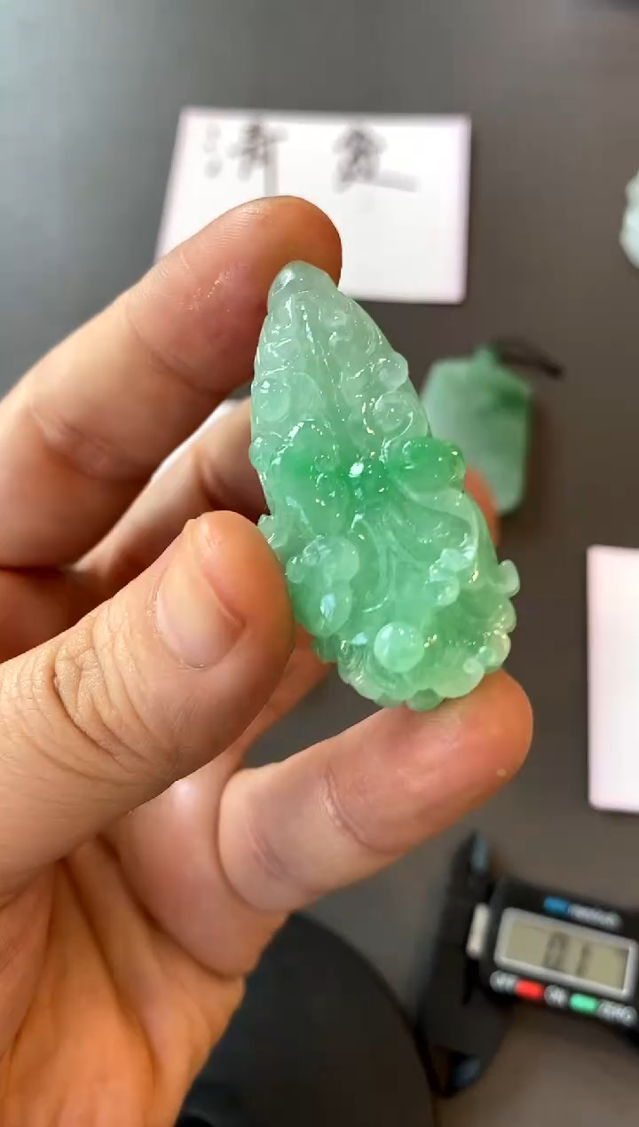 【闪购商品】定制翡翠未镶嵌白菜