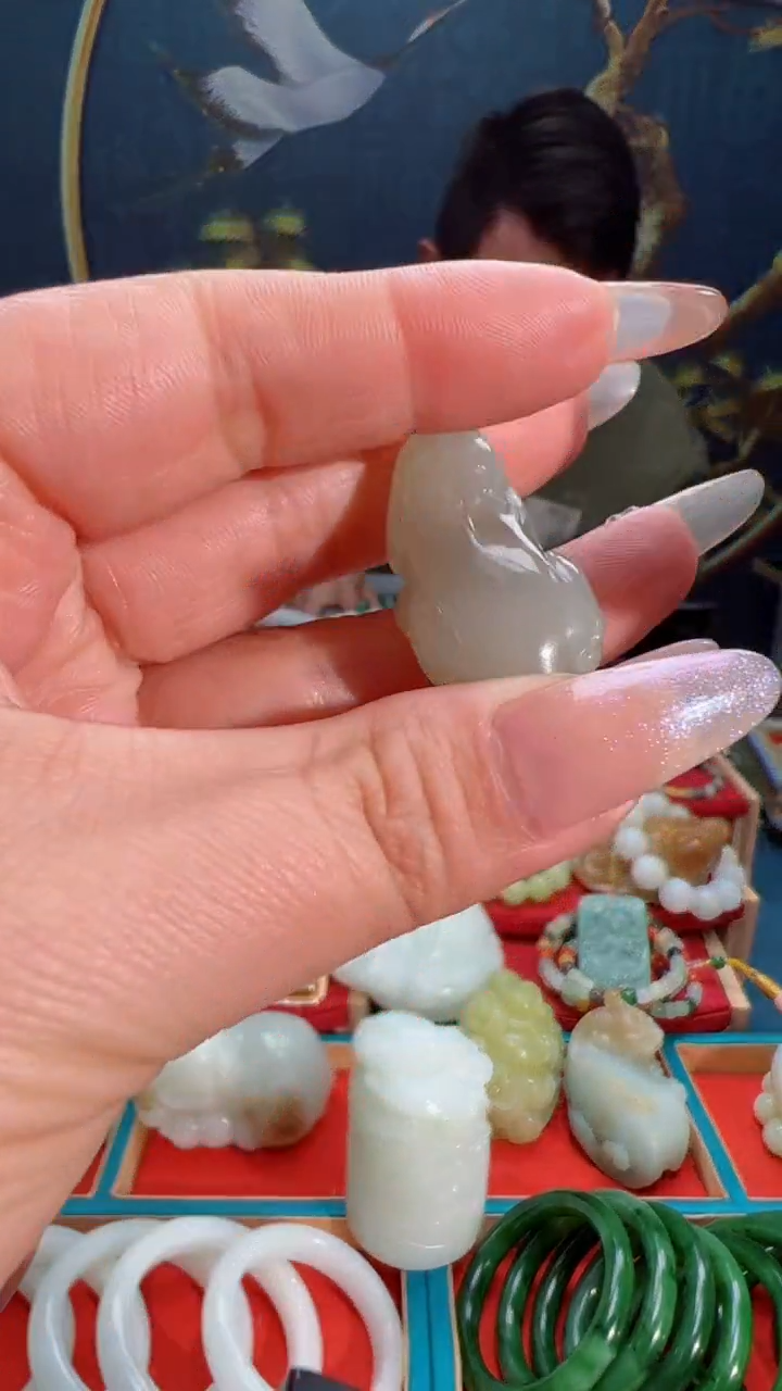 【闪购商品】和田玉吊坠未镶嵌1