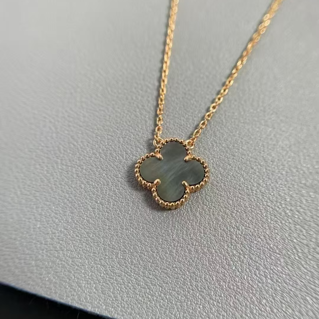 【直播福利】18K金灰贝单花项链 RZ