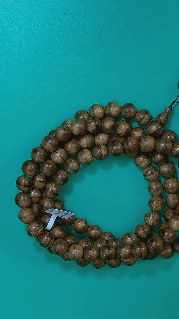 【闪购商品】沉香手串达拉干10mm圆珠多圈0329