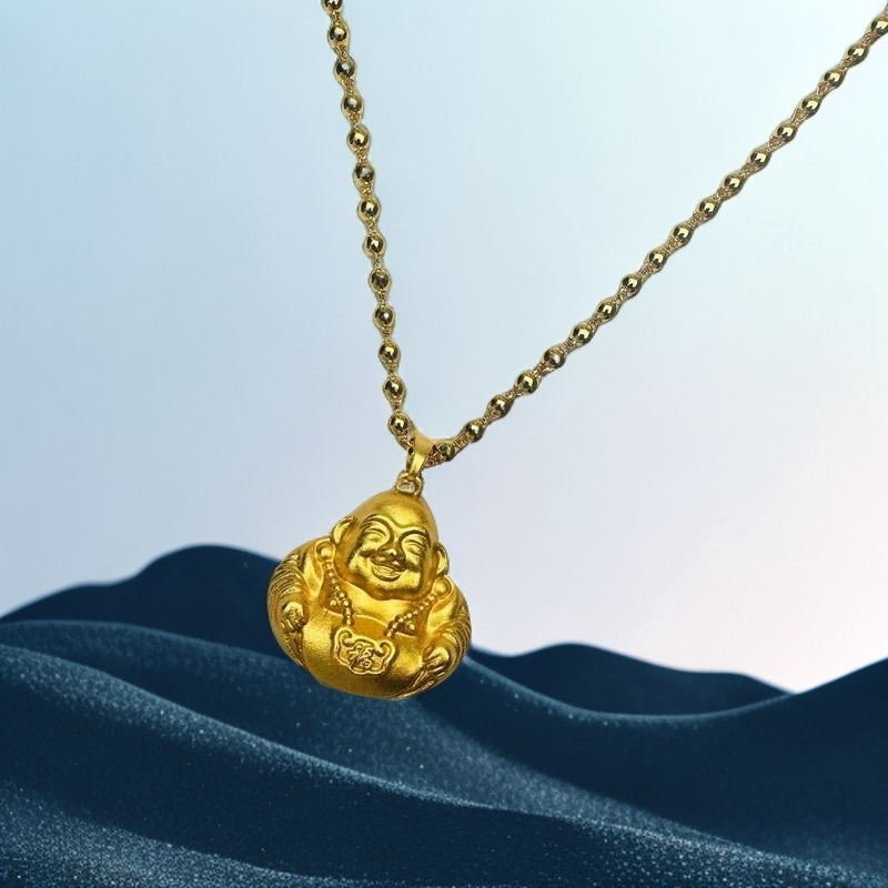 【璐璐甄选】轻奢气质国潮流行百搭合金佛公吊坠【ZL74627】 赠合金链