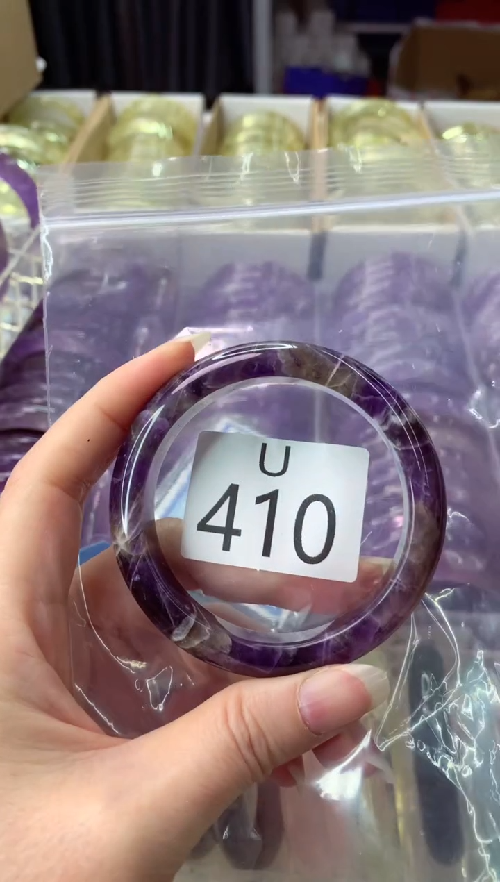 未镶嵌手镯水晶U410-55