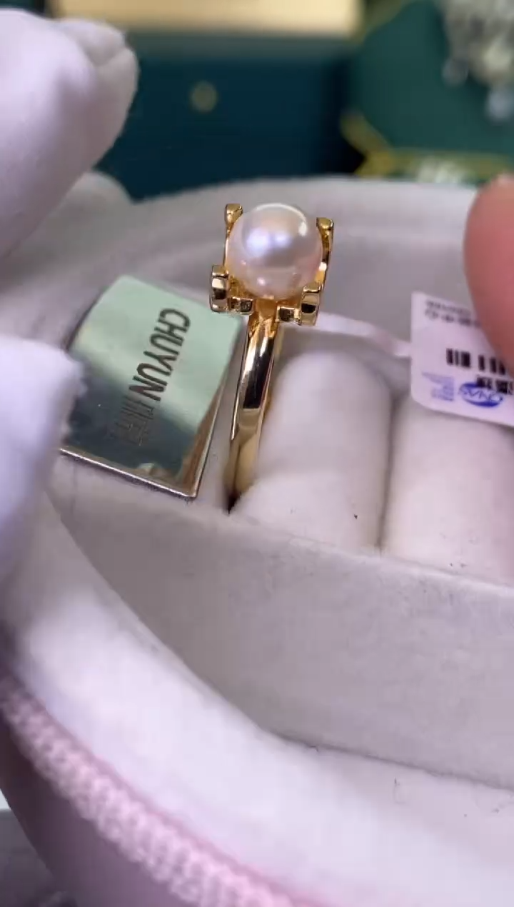 【闪购商品】海水珍珠手绳银S925镶嵌1