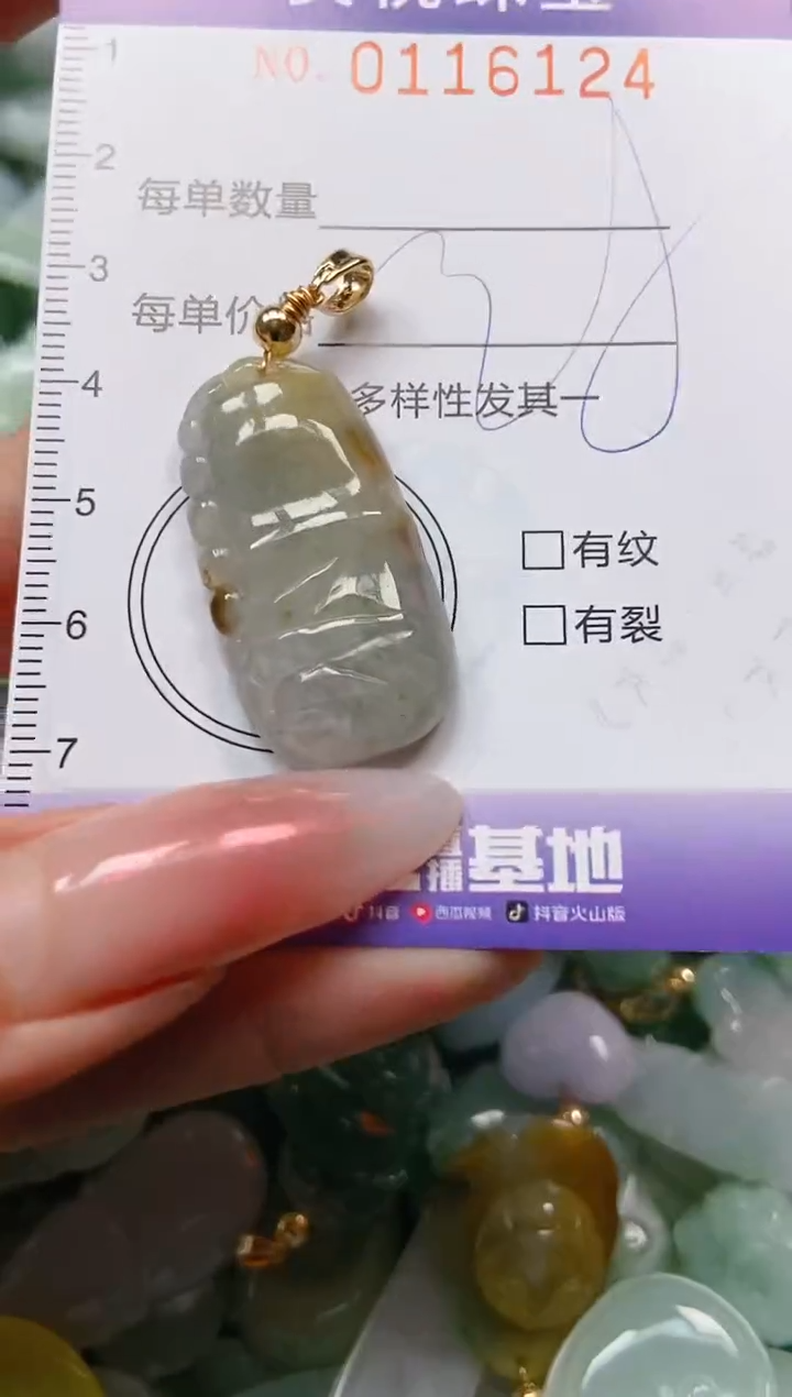 【闪购商品】翡翠颈饰未镶嵌闪购0116124