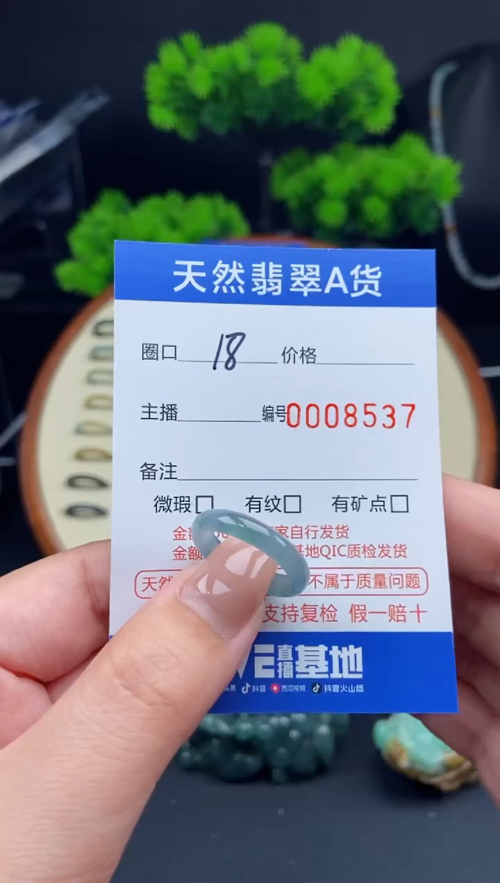 【闪购商品】翡翠戒指未镶嵌戒圈